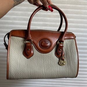 Vintage Dooney & Bourke All-Weather Leather Satchel